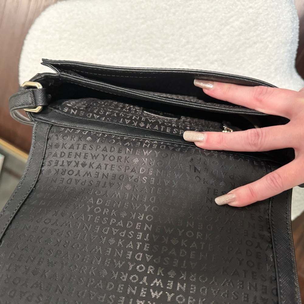 Kate Spade Blush and Black Crossbody - Picture 11 of 17